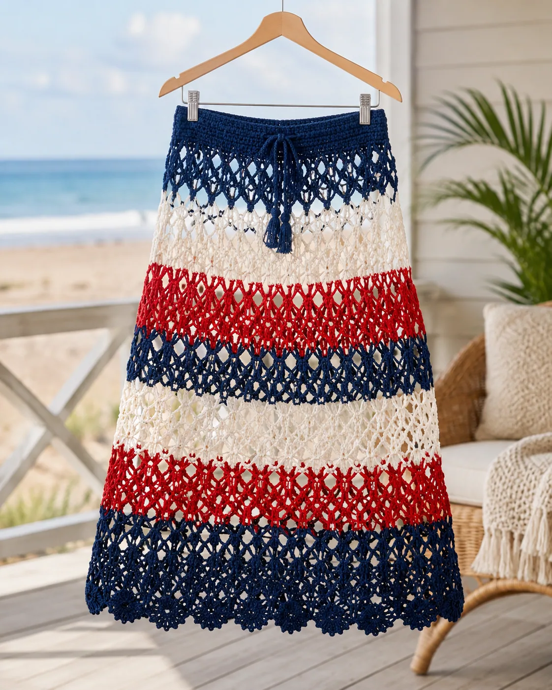 USA Beach Skirt